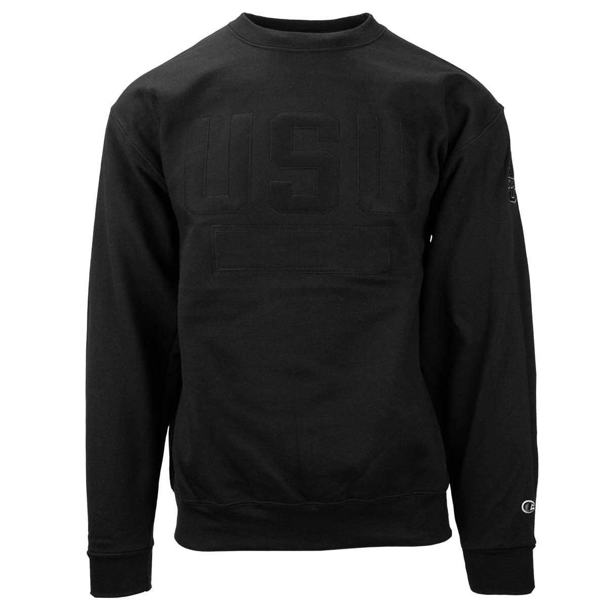 Champion USU Tonal Patch Unisex Crew Sweatshirt